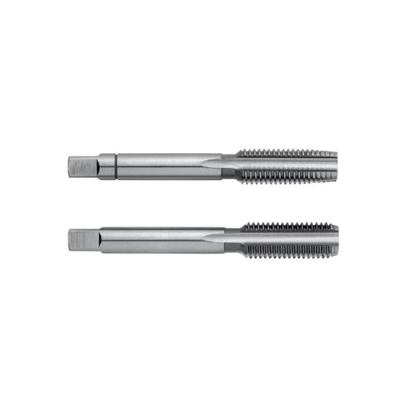 Jeu 2 tarauds main métrique fin MF8X75