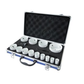 Coffret 13 Scies Cloches spécial Inox Ø 19 à 86 mm