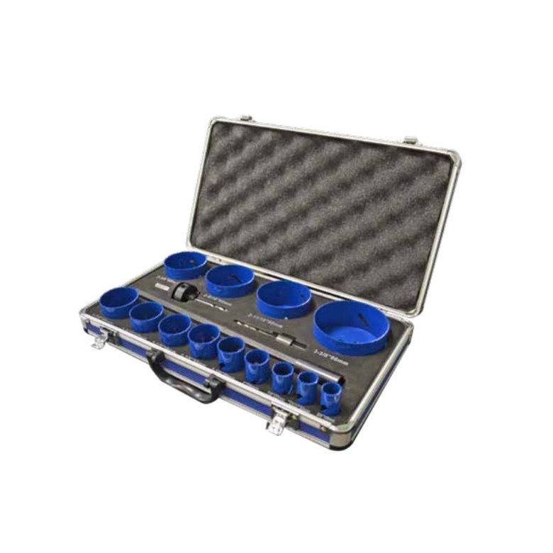 Coffret 13 Scies Cloches spécial Tube Ø 19 à 86 mm