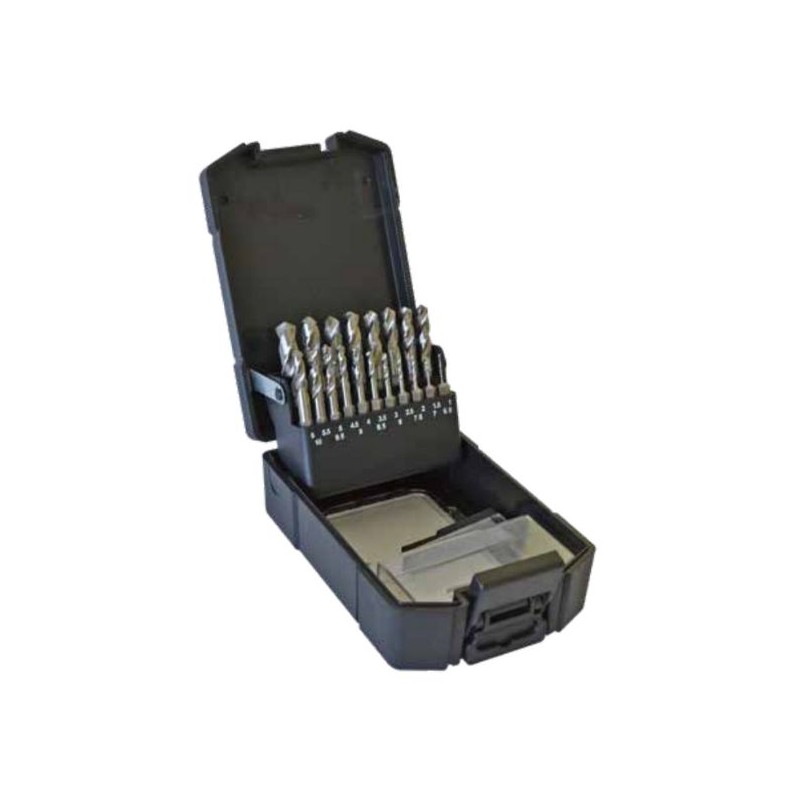 Coffret forets 1 à 10 mm 6 pans