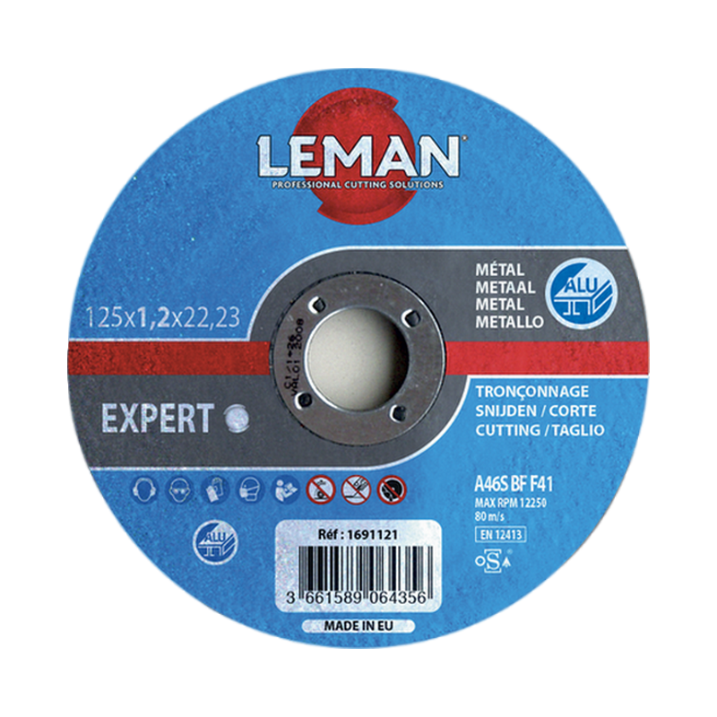Disque à tronçonner Ø 125 mm / 1.2 mm ALU