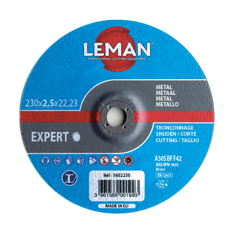 Disque à tronçonner Ø 230 mm / 2.5 mm METAL