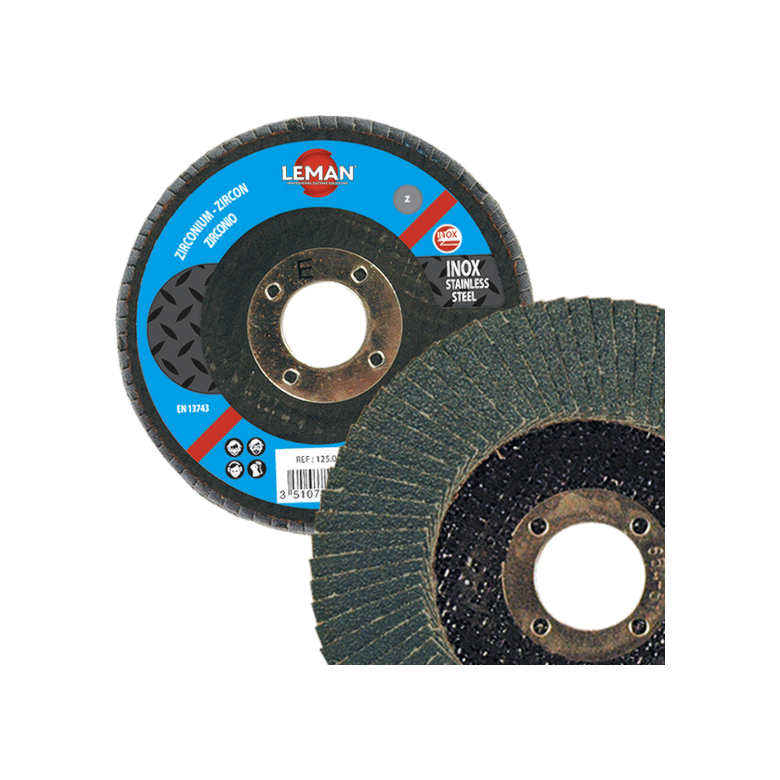 Disques à lamelles ZIRCONIUM Ø 125 mm GR60