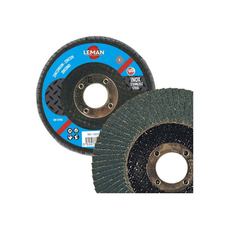 Disques à lamelles ZIRCONIUM Ø 125 mm GR80