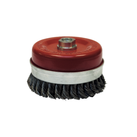 Brosse conique fil torsadé 65 mm