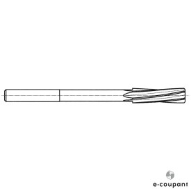 Alésoir machine diam 2 mm