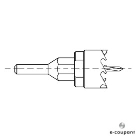 Scie Trépan HSS diam 55 mm