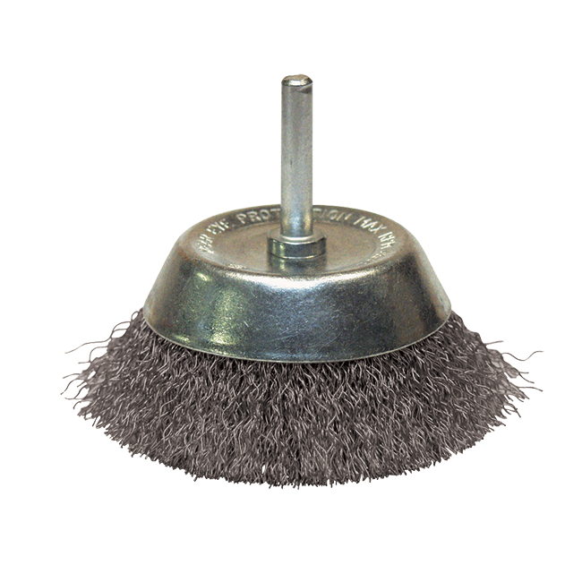 Brosse cloche acier Ø 75 mm